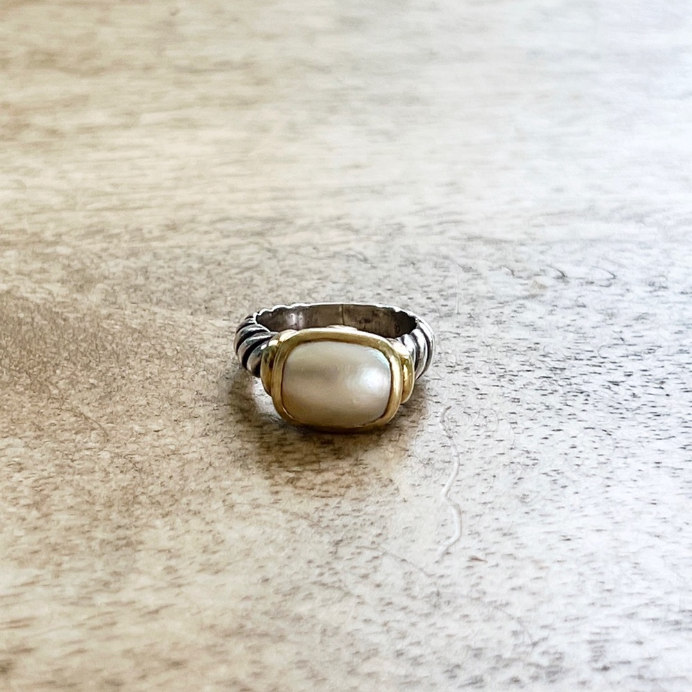 David Yurman Pearl Ring